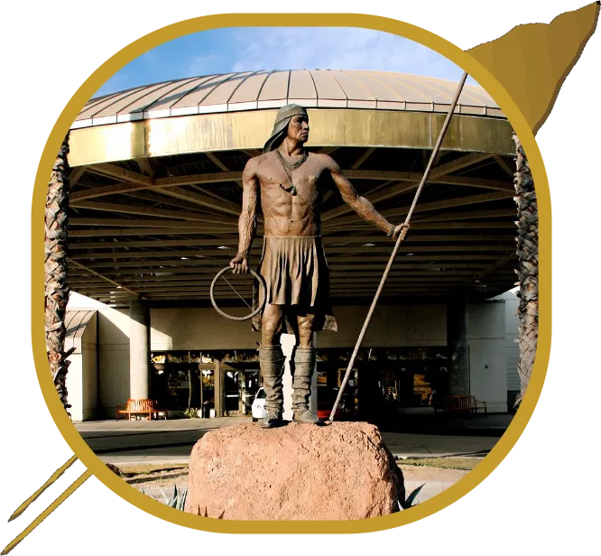 Apache Gold Statue