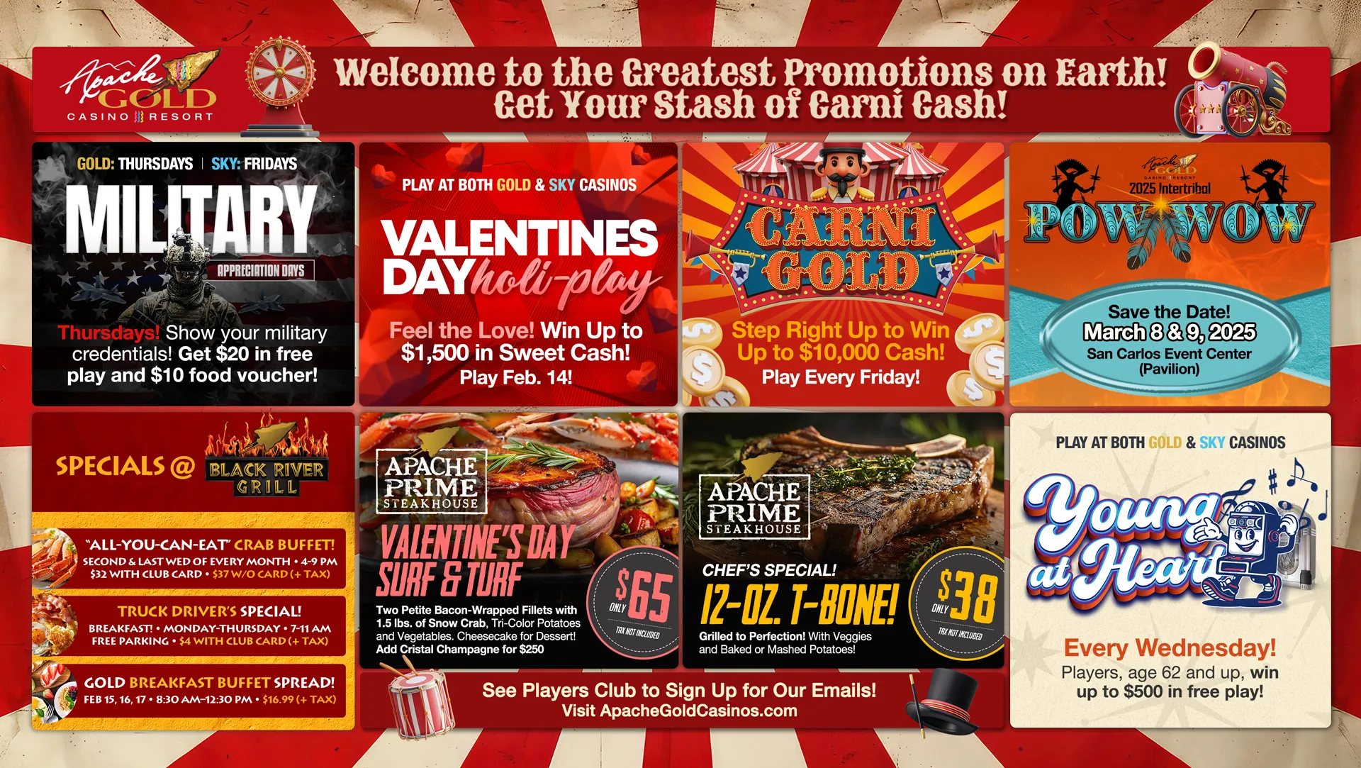 February Fun at Apache Gold